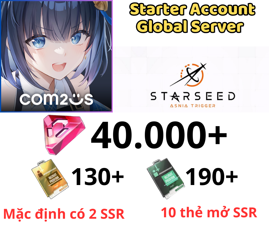 [GLOBAL] 40000+ Starbit | STARSEED: Asnia Trigger